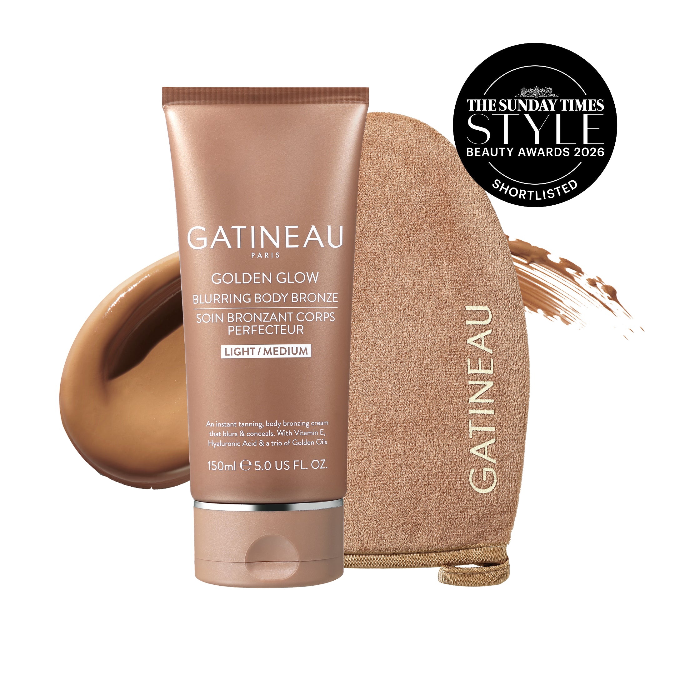 Golden Glow Blurring Body & Mitt Duo